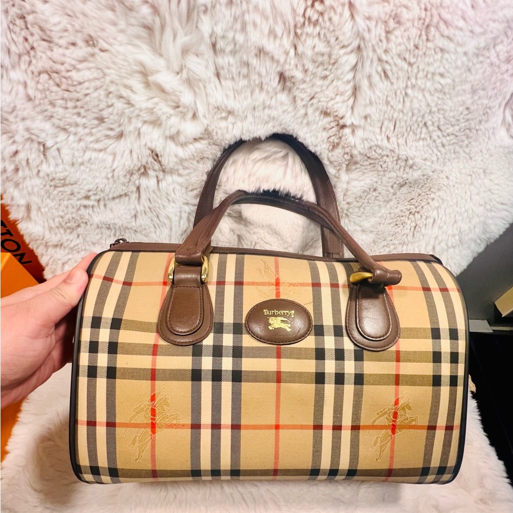 Boston Burberry Doctor’s bag